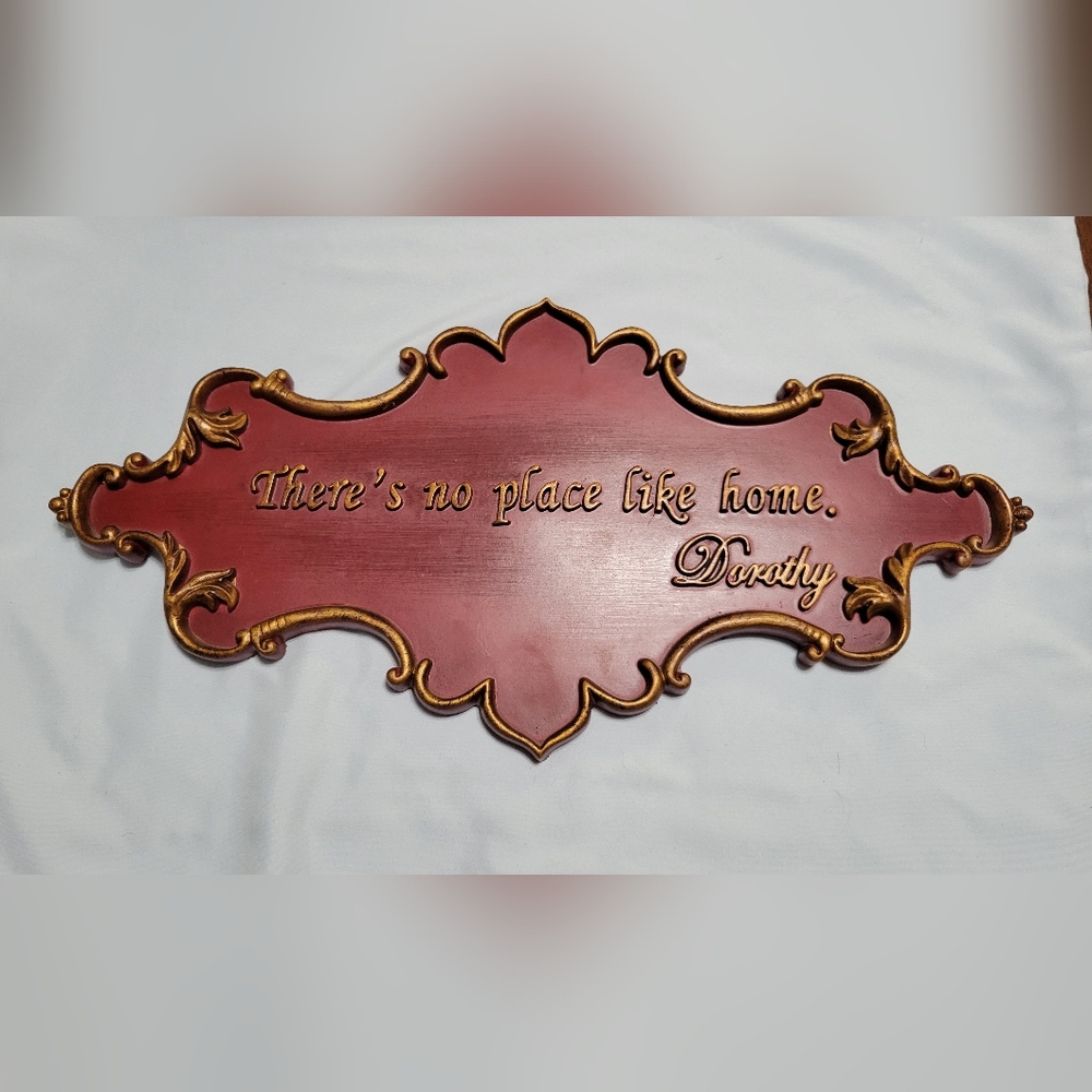 Wizard Of Oz Wall Plaque